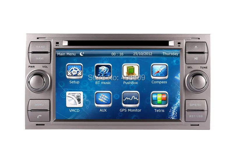 2 Дин DVD плеер для Ford Focus Mondeo S Max Соединиться с gps навигации радио Bluetooth карта USB AUX