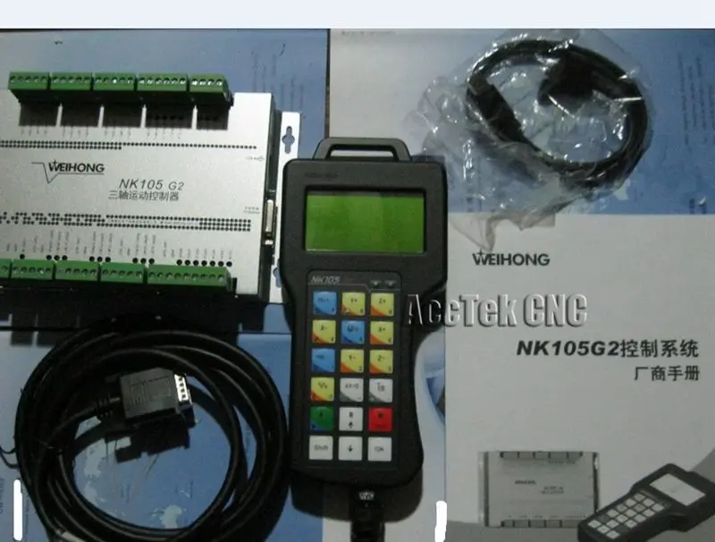 Оригинальный Шанхай weihong NK105 G2 DSP система управления для трех осей ЧПУ