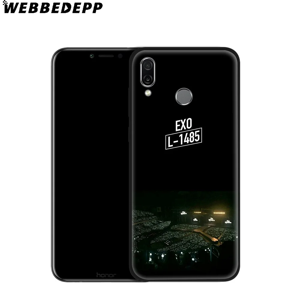 WEBBEDEPP Exo Bands K Pop мягкий чехол для Huawei Mate Honor 20 6A 7A 7C 7X 8 9 9X 10 View Lite Pro 30 |