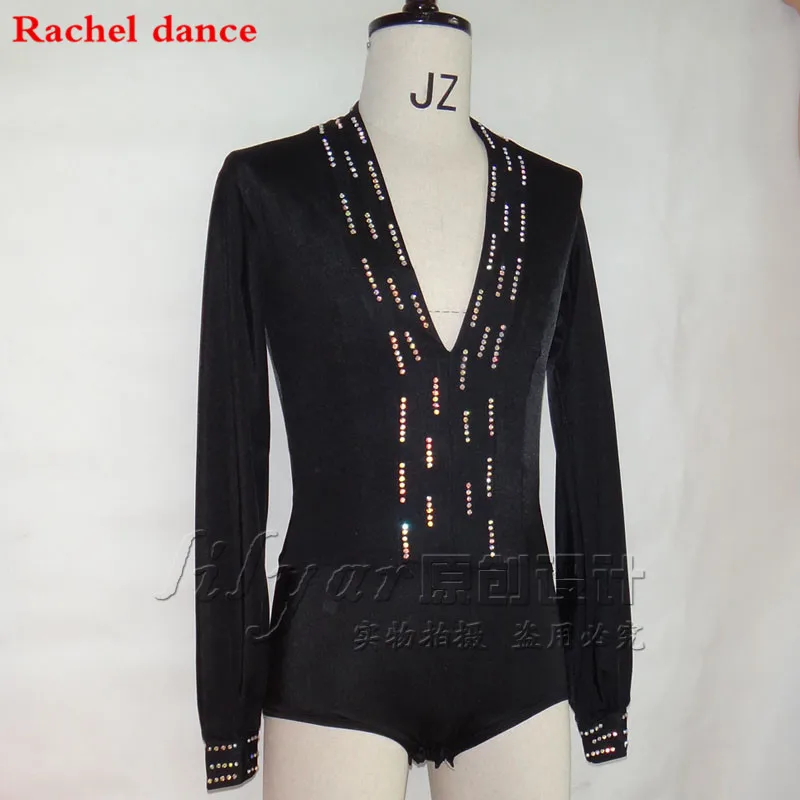 Новинка 2017 мужской костюм для бальных танцев высокого класса платье