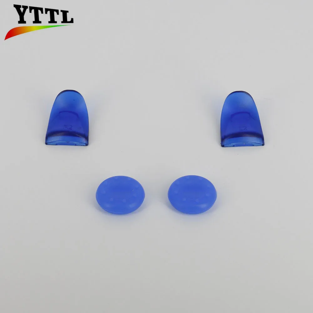 Good 2pcs R2 L2 Trigger Extenders + Thumb Grip caps for PS4 Controller Triggers Extended Buttons with | Электроника