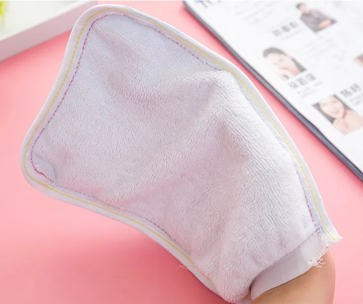 Продукты для ванной комнаты Двусторонняя Массажная мочалка из люфы душ мытье