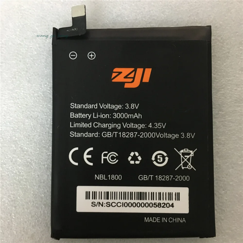 100% Новый оригинальный аккумулятор HOMTOM zoji Z7 3000 мАч для смартфона + наборы