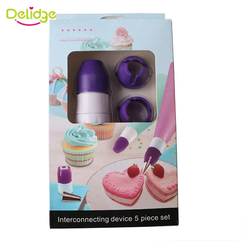 Delidge 1 комплект насадка для обледенения конвертер маленький размер