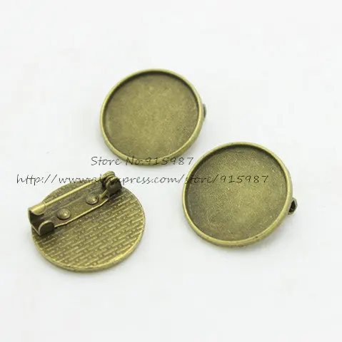 Брошь с кабошоном в форме колокольчика (20 шт./лот) 22 мм | Украшения и аксессуары