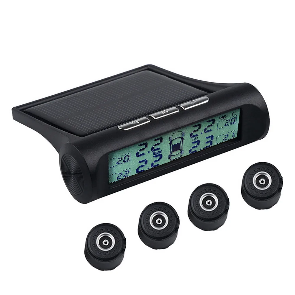 Kebidumei автомобильная система контроля давления в шинах TPMS цифровой ЖК-Дисплей