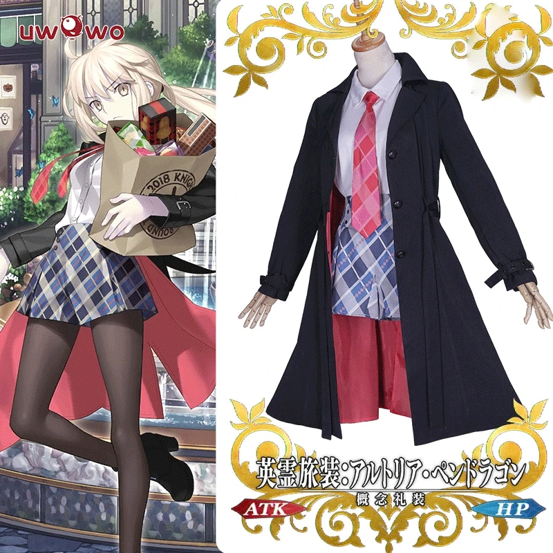 UWOWO аниме FGO героический дух косплей костюм платье для путешествий женское Аниме