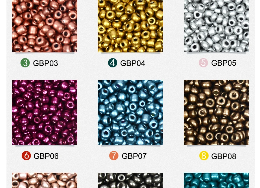 Approx.1000pcs 2MM Matellic Small SeedBeads Czech Glass Beads Charms Kralen Bead Spacers for Jewelry Making DIY Craft Wholesale
