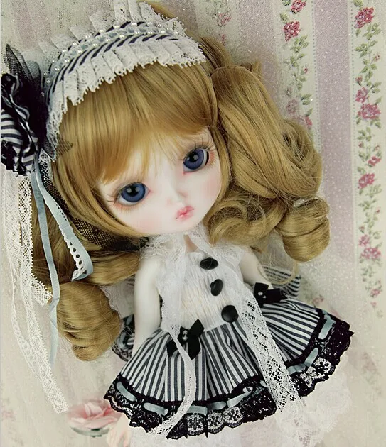 Бесплатная доставка HeHeBJD 1/4 bjd Clarice с большой головкой милая и очаровательная.|toy