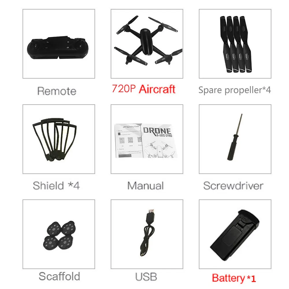 

2K Drone S165 Optical Flow Positioning Dual Camera Intelligent Follow RC helicopter HD Aerial Camera Quadcopter 1080p/720P/2k