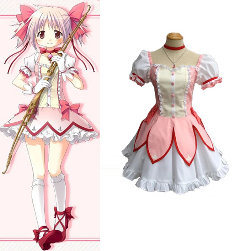 Puella Magi Madoka Magica Канамэ мадоки Обувь косплей форма костюм для женщин костюмы на