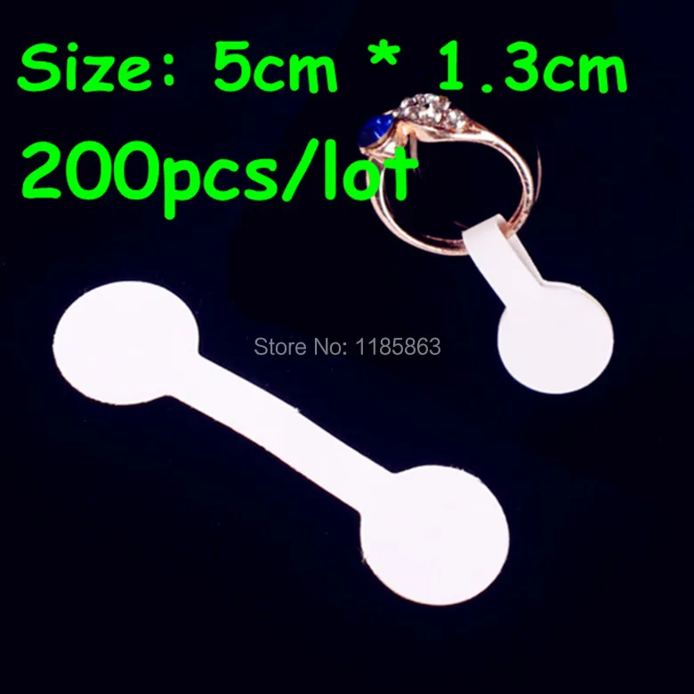 200pcs Round Ring Jewelry Sticky Retail Price Label Display Tag Self-Sticker Tool | Канцтовары для офиса и дома