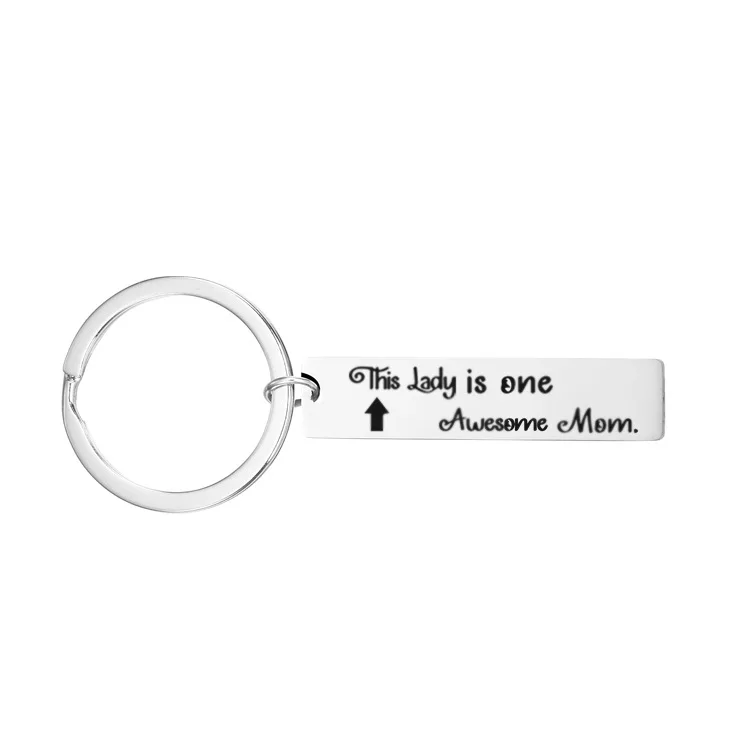 Semitree 1 шт. брелок из нержавеющей стали I Love You To The Moon and Back для влюбленных для парня девушки самодельный брелок пары подарки