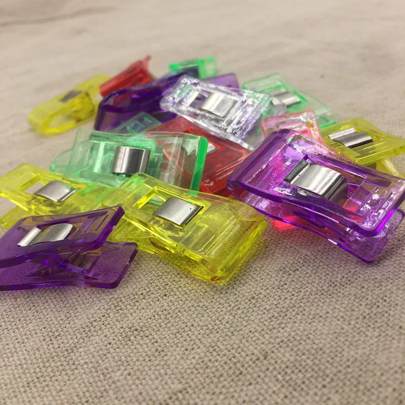 Пластиковые зажимы/Пододеяльники/аксессуары для шитья в стиле пэтчворк 50 шт./лот