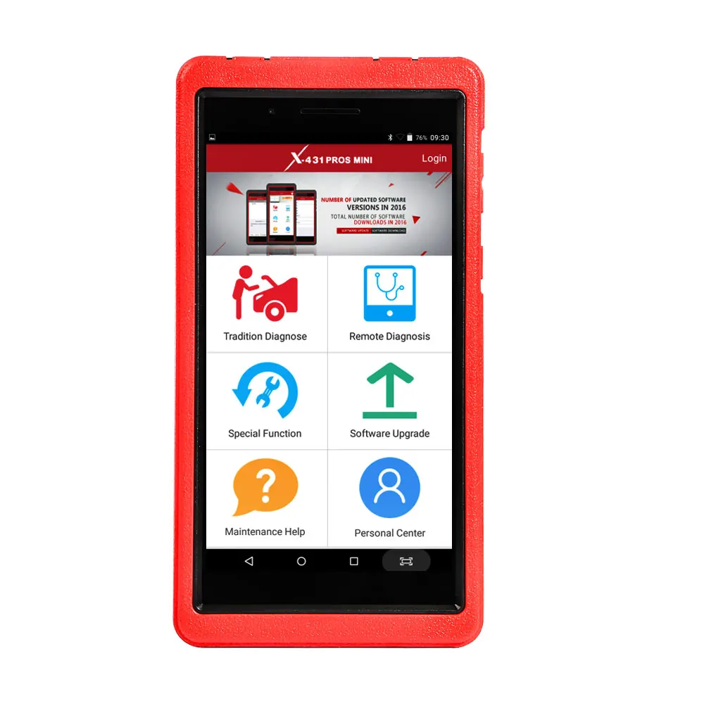 Launch X431 ProS мини планшет Android мульти-система мультибрендовый диагностический и сервисный Инструмент Бесплатное обновление онлайн в течение 2 лет