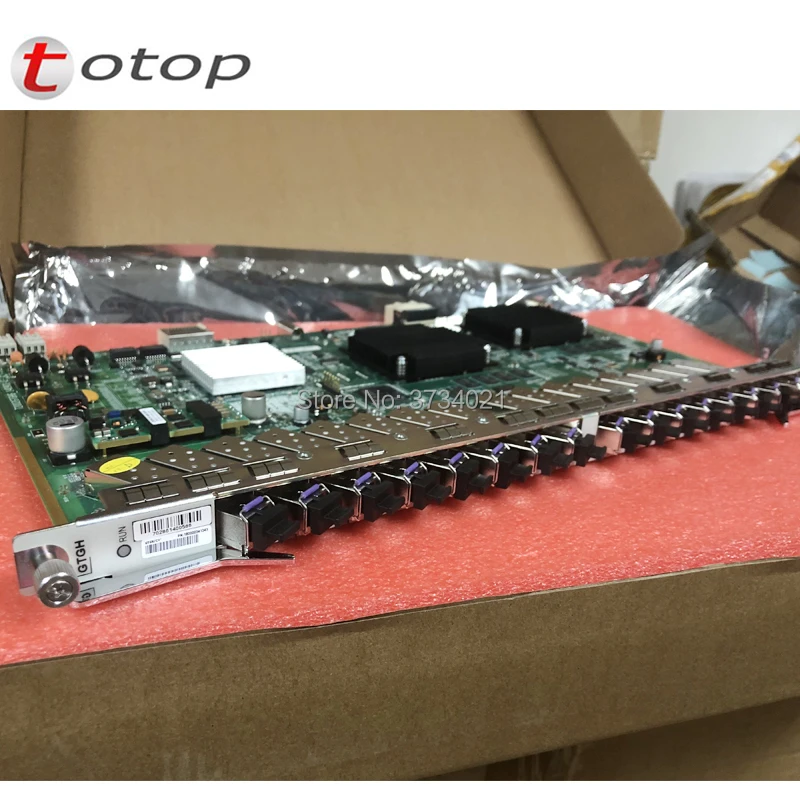 ZTE 16 портов GPON бизнес плата GTGH с C + SFP для C300 C320 OLT оригинальная
