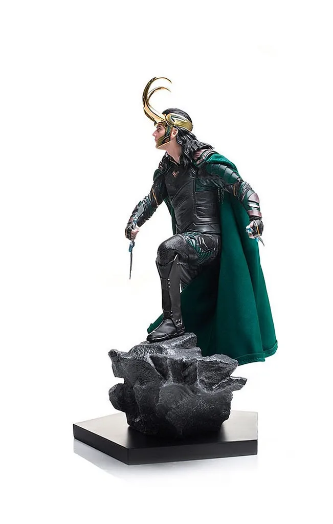 Фигурки аниме 25 см Железный студийный ТОР 3 Ragnarok Loki 1/6 Масштаб ПВХ фигурка