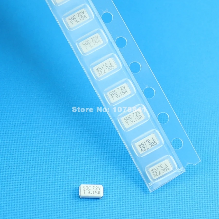10 шт. SOC SMD SMT 1206 3.15A T3.15 Amp 72V Предохранитель | Обустройство дома