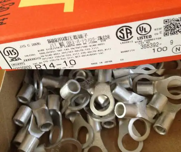

Новые и оригинальные детали R14-10 ring terminals Соединители Клеммы корпуса 100%