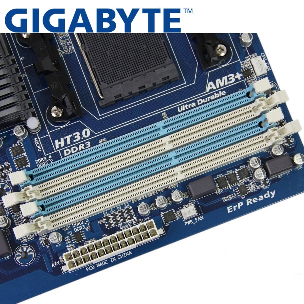 GIGABYTE GA 970A DS3 настольная материнская плата 970 Socket AM3 + DDR3 32G для FX/Phenom II/Athlon II ATX UEFI BIOS