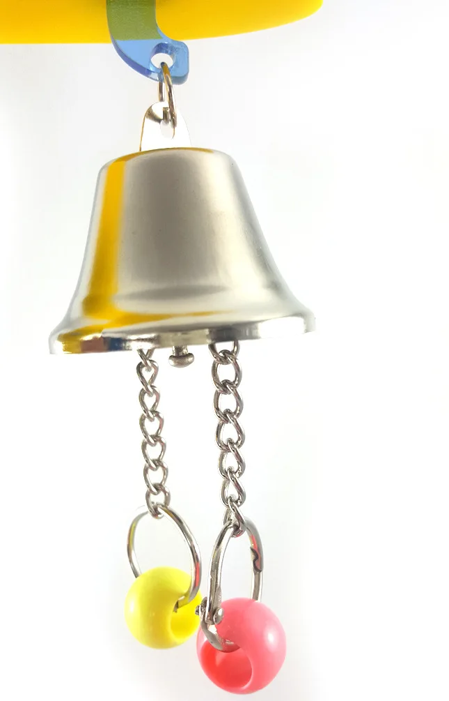 Птицы Играть Жевательная висячая клетка кусачки аксессуары бусы длиннохвостый