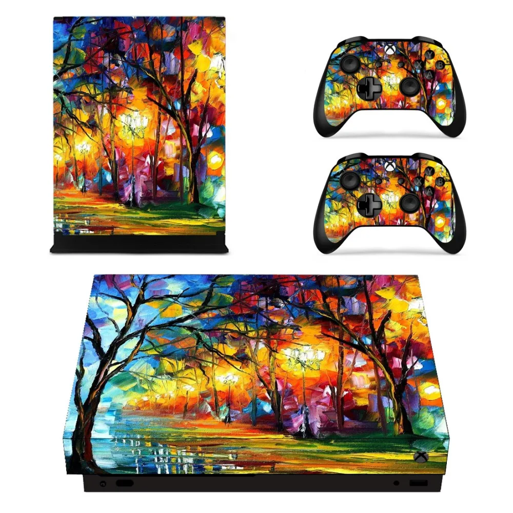 Cuphead Faceplates Skin Console& Controller Decal Stickers for Xbox One X Console+ Controller Skin Sticker