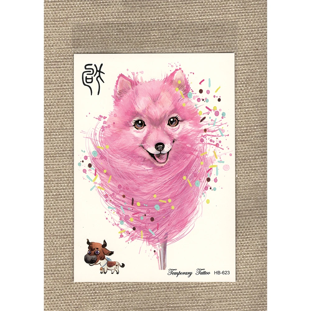 Блестящая фальшивая временная татуировка наклейки водостойкий китайский