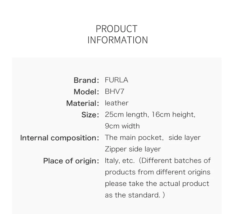 Сумка на плечо FURLA METROPOLIS S POCHETTE TONI BHV7
