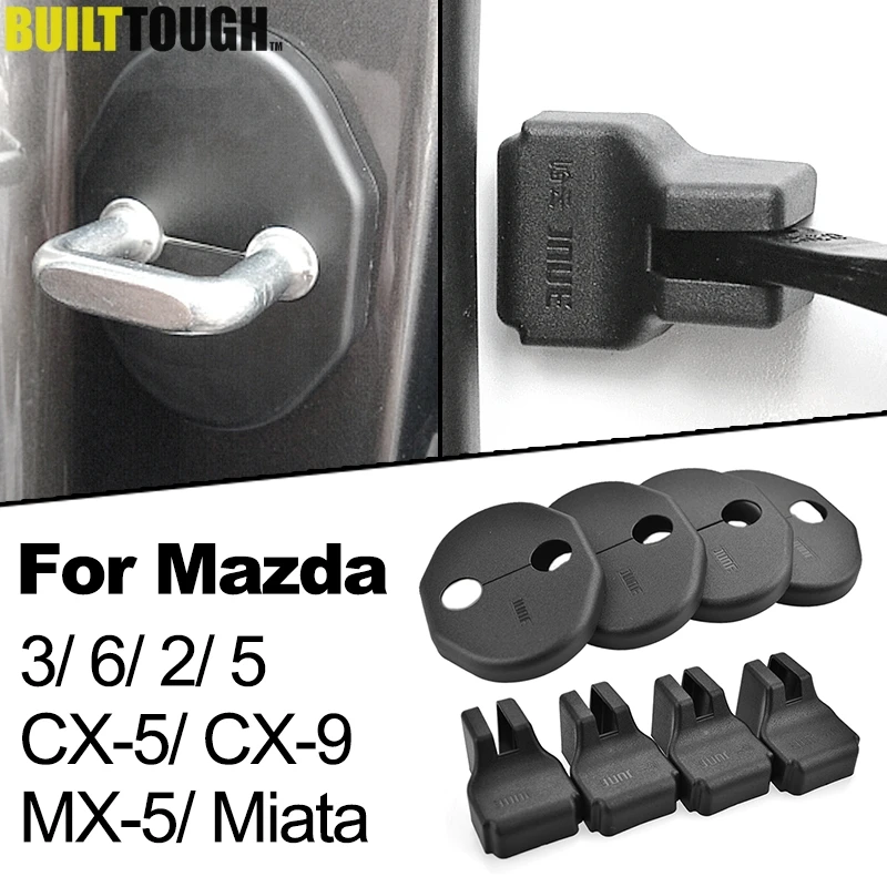 Xukey дверной замок крышка стопор пряжка защита для защиты от ржавчины Mazda 3 2 5 6|arrester|