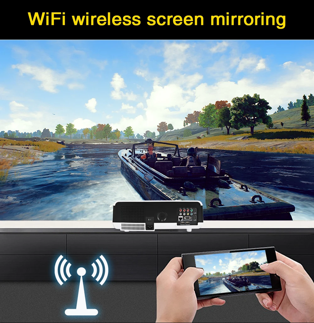Poner Saund светодиодный 86 Вт Proyector для бизнеса на выбор Android Версия Bluetooth wifi 3D домашний кинотеатр HDMI 1080P USB светодиодный проектор