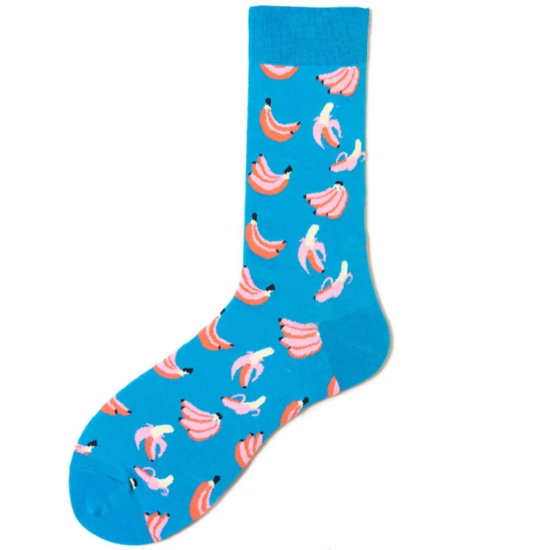 

Baby Colorful socks in tube Christmas geometric color personality pregnant women socks autumn / winter cotton Woman Socks