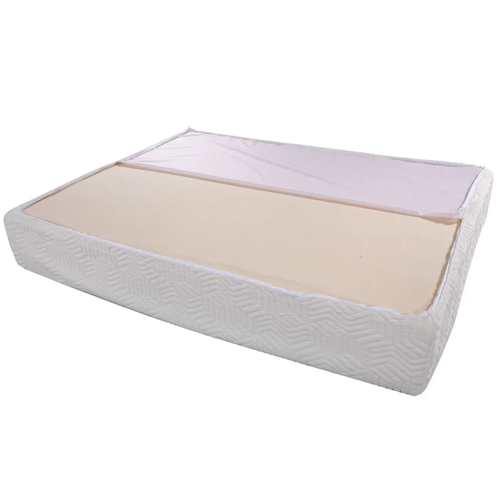 Full Size 10" Two Layers Traditional Firm High Softness Cotton Mattress with 2 Pillows Breathable Memory Foam Mattress