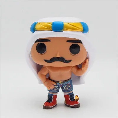 Черный Funko POP Wrestling Железный Шейх попой Ортон под Taker Fighter Sting боксер виниловые Фигурки Коллекционная модель игрушки - Цвет: Черный