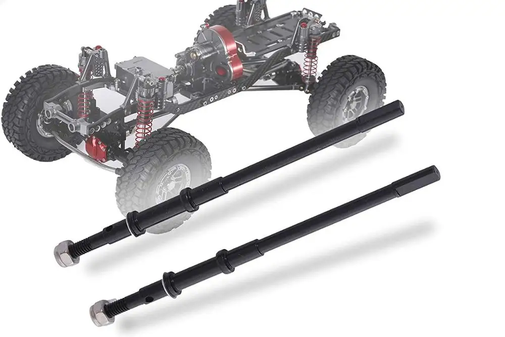 Задний стальной осевой SCX10 II 2 AR44 сплошная ось SCXT12SR аксессуары для рок