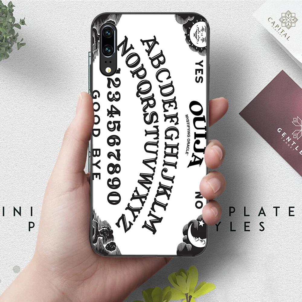 8 Роскошный силиконовый чехол Ouija для huawei P8 Lite P9 Mimi P10 P20 Pro P Smart Z P30 - Цвет: 8