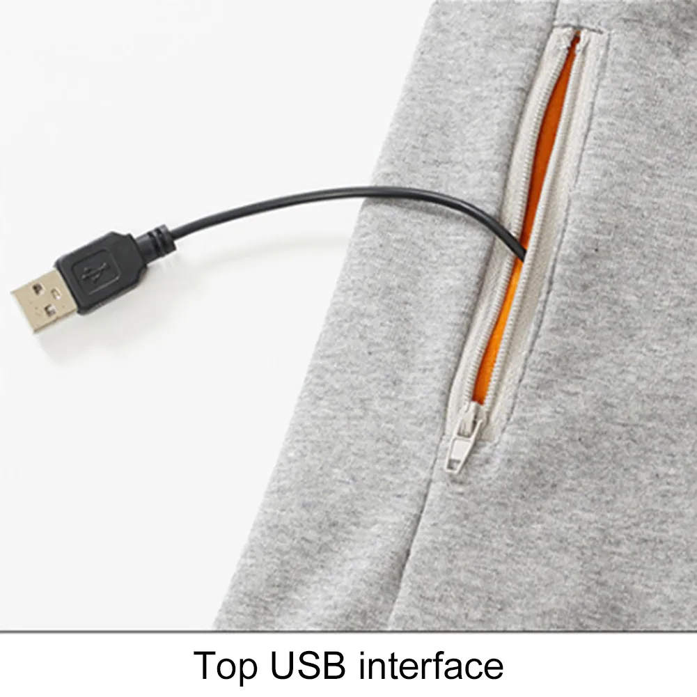 Электрическое отопление термобелье Отопление USB Отопление интеллектуальный контроль температуры нижняя рубашка Электрическое отопление Одежда