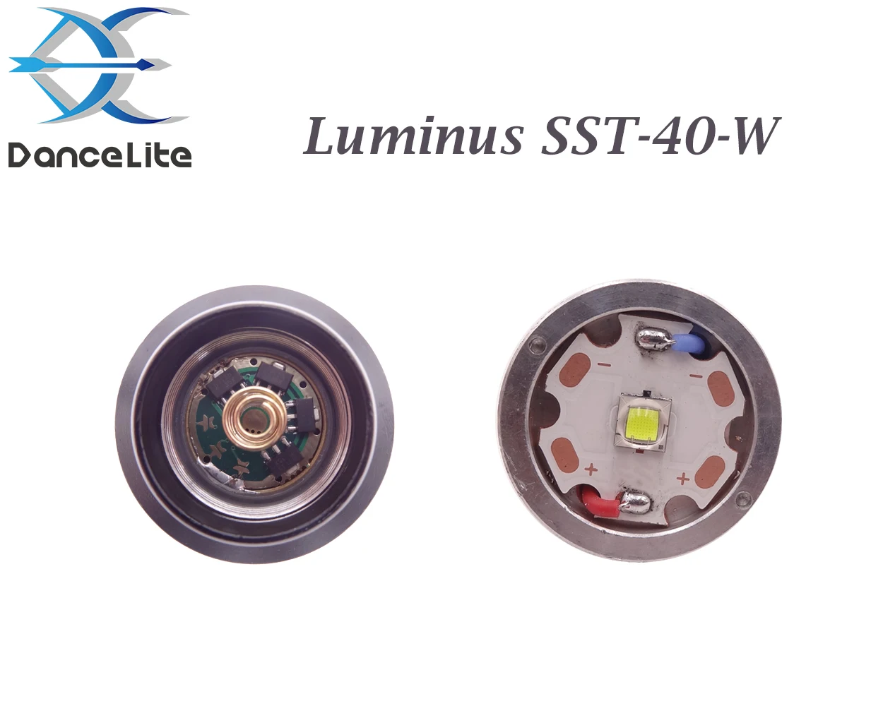Экстремально яркий DanceLite C8 фонарик Luminus SST-40.2 светодиоды 15 Вт белая медная