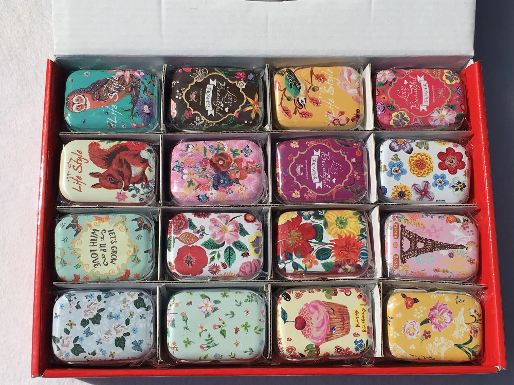 32 шт./компл. новинка винтажный мини косметический чехол для ювелирных изделий