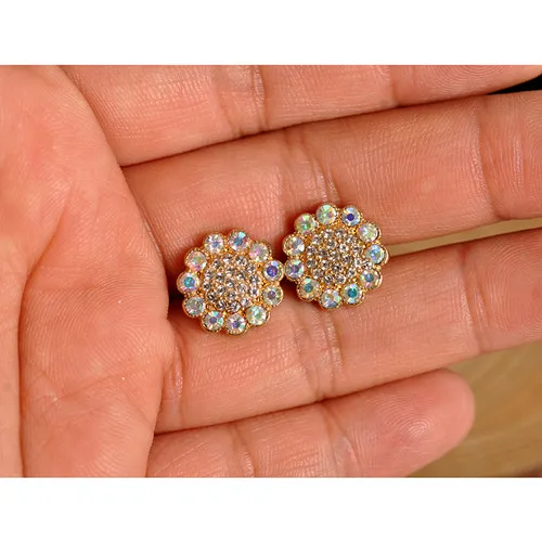 A pair Новые модные женские аксессуары из мультфильма «Холодное сердце» ; вечерние красивые серьги смешивать и матч 6 пар/компл. серьги Рождественские подарки - Окраска металла: A pair