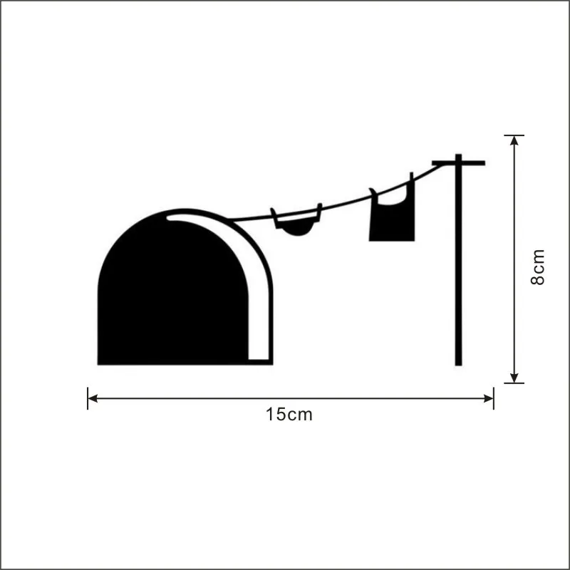 Съемное отверстие для мыши Прачечная diy Наклейка на стену домашнего декора | Дом и