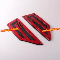 t max 530 motorcycle footboard steps footrests footpegs foot board plate pegs for yamaha tmax530 2012 2013 2014 2015 1 set red