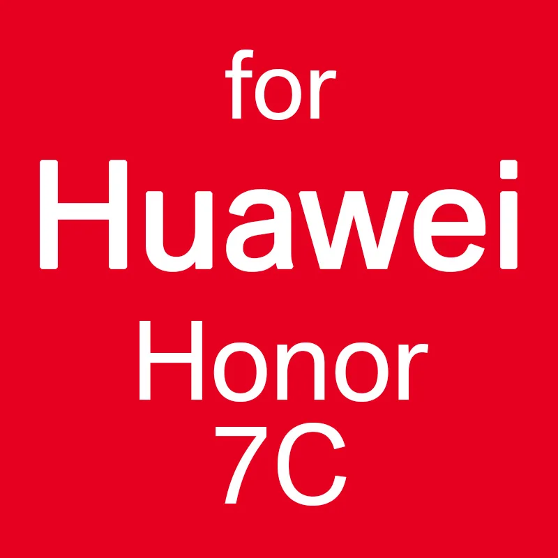 Huawei Honor 7C Чехол на заказ для iPhone 5, 5S, 6, 6 S, 7, 8 Plus, X из мягкого ТПУ для samsung S7, S8, S9, huawei, P9, P10, P20 Lite - Цвет: Huawei Honor 7C