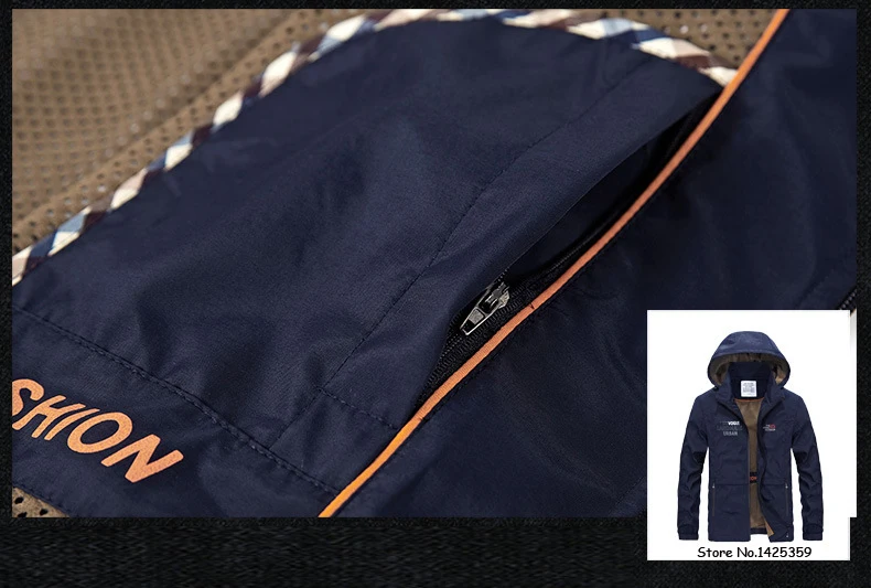 AFS JEEP мужская куртка в стиле милитари с капюшоном, повседневное Свободное пальто, мужская Тонкая сетчатая подкладка, дышащие мужские куртки, быстросохнущая ветровка, верхняя одежда