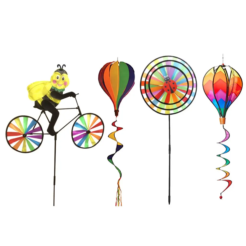 4 шт./компл. 3D ветряная мельница сделай сам Pinwheel Wind Chime воздушный шар детский