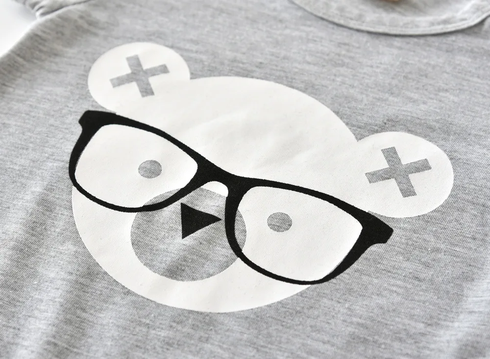 Модная одежда для младенцев 2021 детский комбинезон серый слитный костюм с