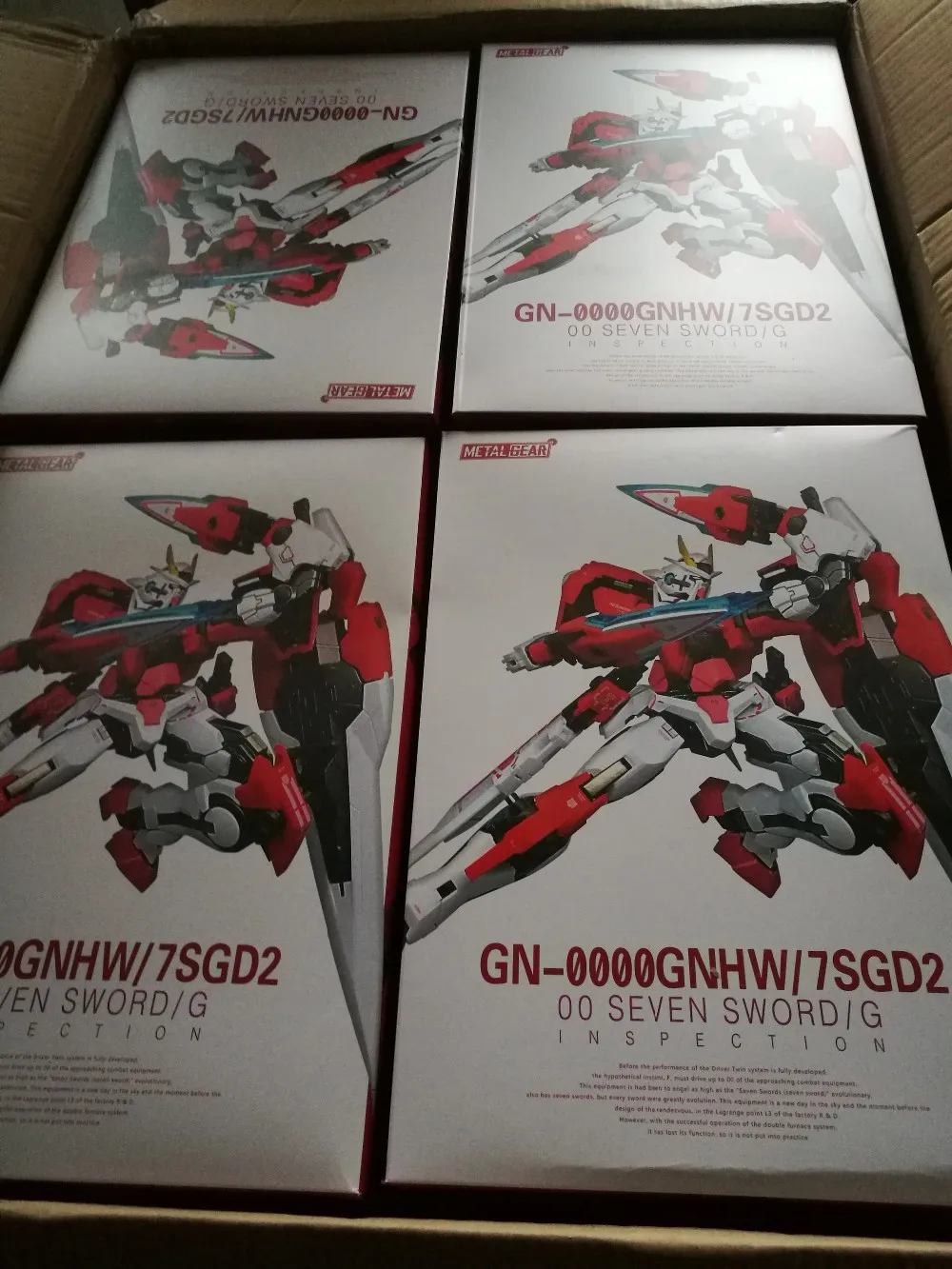 Comic Club, металлические модели metalclub, металлическая сборка MB Gundam OO seven sword 7 s, красный цвет, высокое качество, фигурка героя
