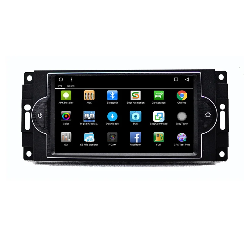 Aoluoya RAM 2 ГБ Android 7 1 автомобильный Радио DVD GPS плеер для Chrysler 300C Dodge джип Commander компас