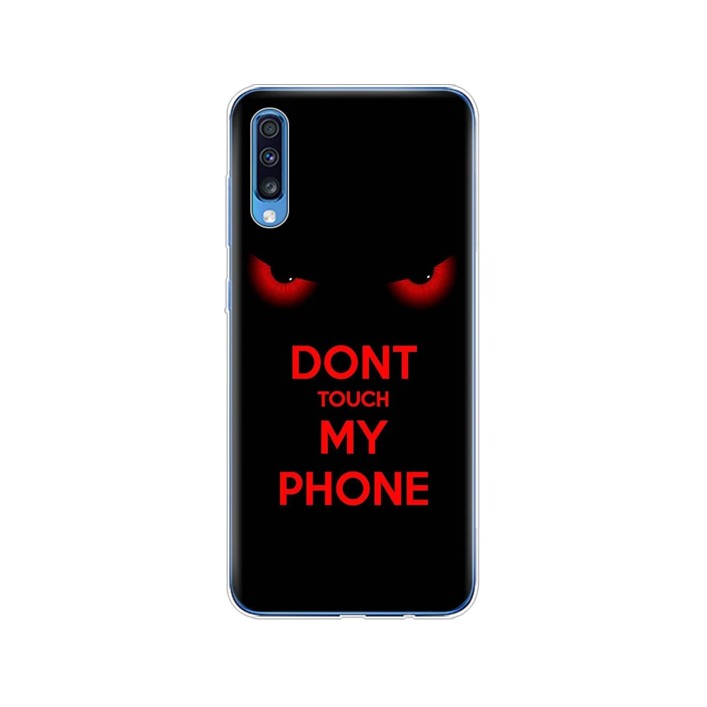Для samsung A70 чехол Мягкий ТПУ силиконовый чехол для телефона для samsung Galaxy A70 чехол Coque Capa A 70 A705 A705F бампер прозрачный - Цвет: 61771