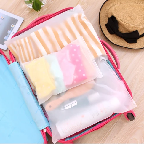 Полупрозрачная багажная сумка для путешествий 10 шт./лот | Дом и сад