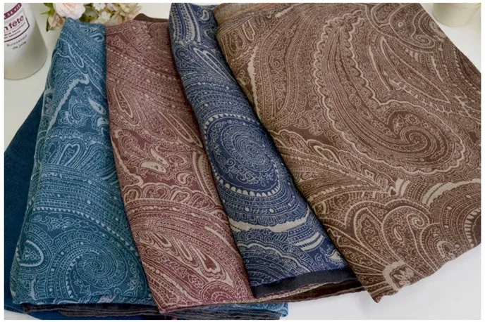 Новых мужчин printe дизайн кешью глушитель платки вискоза простой зима / весна